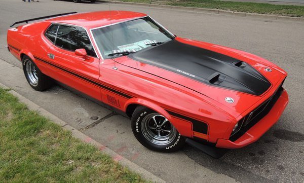 Ford Mustang Mach 1, 1973.