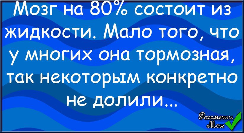 Мозг состоит из жидкости. Мозг человека на 80 состоит из жидкости. Vjpu YF 80 % cjcnjbn BP blrjcnb? У некоторых она тормозная жидкость. Статусы о мозгах. Некоторым не долили.