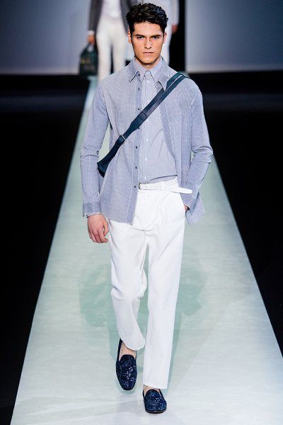 Giorgio Armani.MENSWEAR, ÌÈËÀÍÊÎËËÅÊÖÈß ÂÅÑÍÀ-ËÅÒÎ 2014 - 34