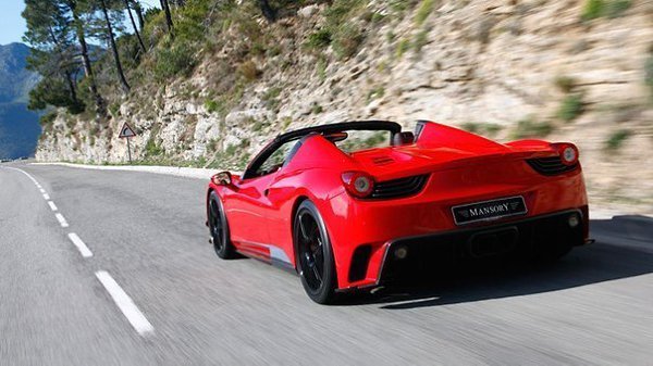 Ferrari 458 Spider   Mansory - 5