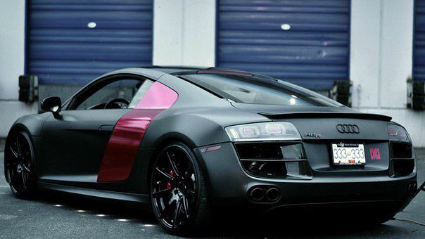 Matte Black Audi R8