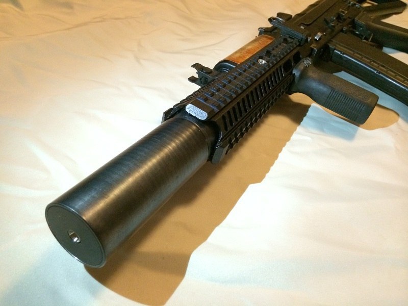 АКС-74У с тактическим цевьём "Голиаф" | Арсенал. Интересно об оружии ...