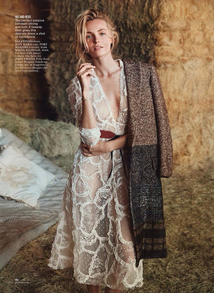 Valentina Zelyaeva And Michiel Huisman By Will Davidson For Glamour August 2014 - 4