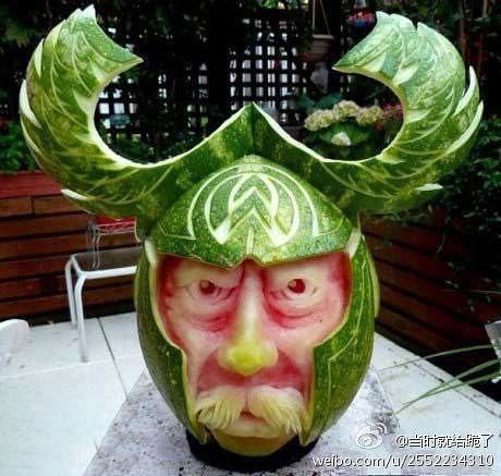 Карвинг. Еда превращается в произведение искусства! - 5