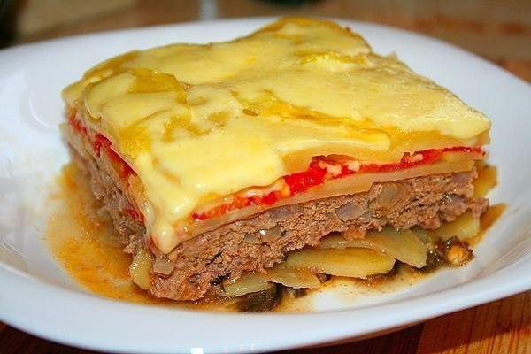 Овощная запеканка с фаршем. Идеальный вариант сытной запеканки, если вы ждете гостей. Ингредиенты: - ...