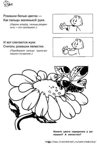 ПРОСТЫЕ ПАЛЬЧИКОВЫЕ ИГРЫ ДЛЯ МАЛЫШЕЙ.ПАЛЬЧИКОВАЯ ГИМНАСТИКАМой Мизинчик, где ты был?С Безымянным щи ... - 9