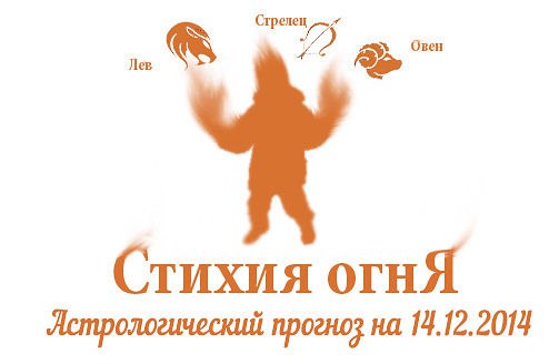 Стихия огня. Овен, Лев, Стрелец. Астрологический прогноз на 14.12.2014 Овен Семья: Задумайтесь, не ...