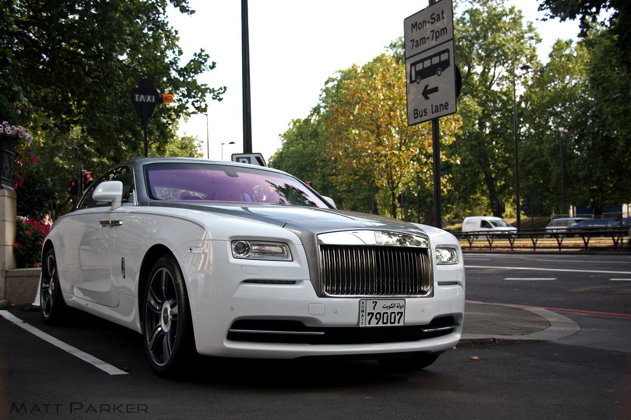 Rolls-Royce Wraith. Super classy Wraith from Kuwait in London.