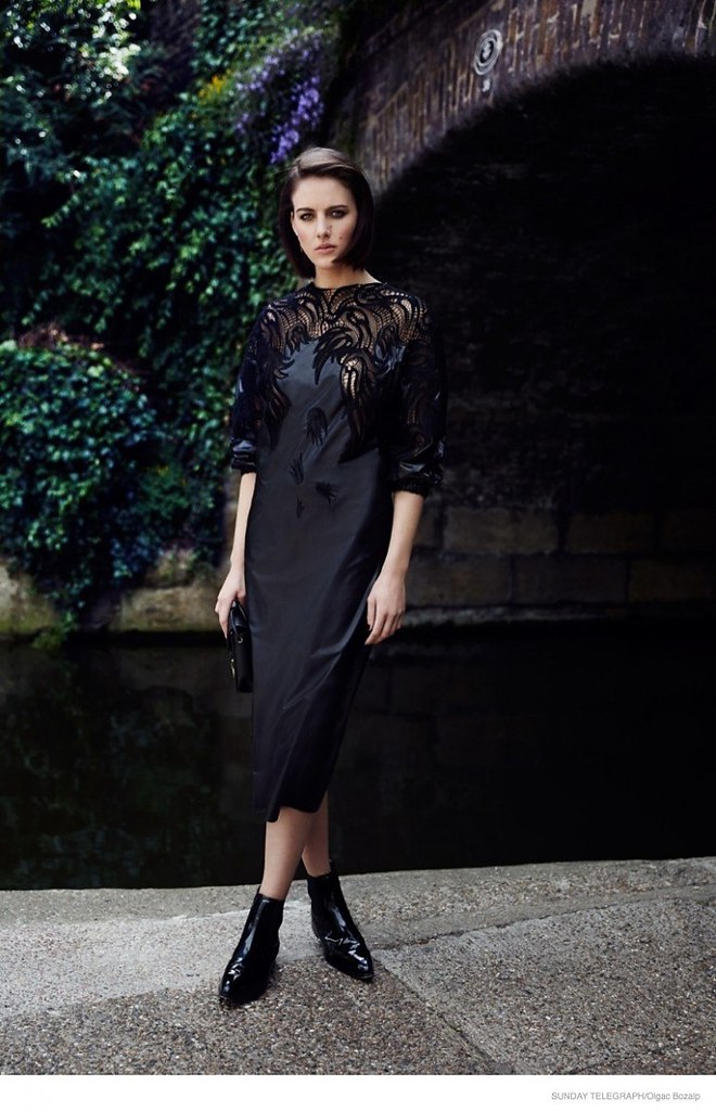 ELIZA CUMMINGS MODELS BRITISH FASHION FOR SUNDAY TELEGRAPH BY OLGA BOZALP - 5