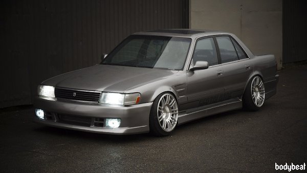 Toyota Cressida x30 stance Orange