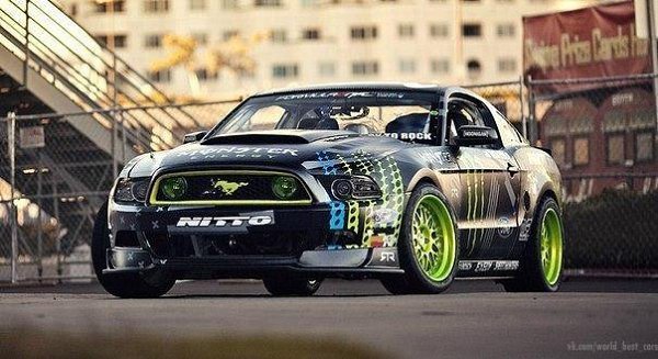 Vaughn Gittin Jr. Reveals 2013 Monster Energy Ford Mustang RTR - 3