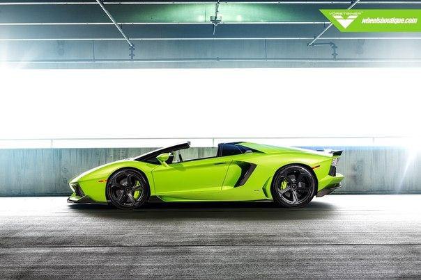 Lamborghini Aventador-V Roadster aka 'The Hulk' by Vorsteiner. - 4