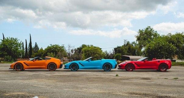 Widebody C7 Chevrolet Corvette Trio Looks Poisonously Sexy. - 7