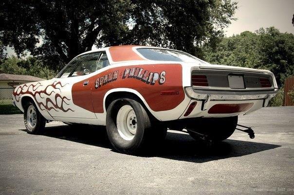 1970 Plymouth Pro Stock HEMI Cuda vintage Drag Racer - 6