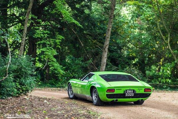 Classic Lambo, the Miura S