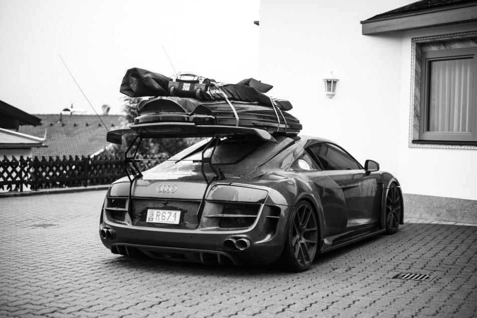 Audi r8 Spider багажник на крышу