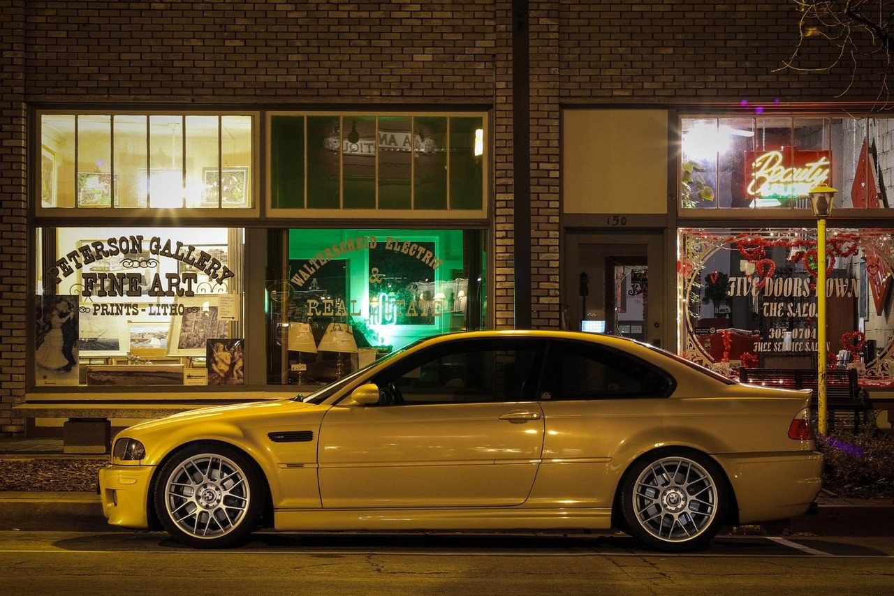 m3 e46 pheonix yellow - 3