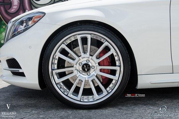 Mercedes-Benz S 550 (W222) on Vellano Wheels. - 5