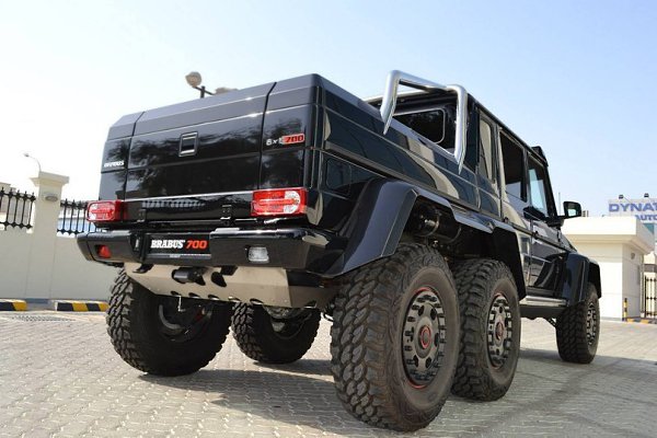 Brabus Mercedes-Benz G 63 AMG 6x6 B63S-700. - 2