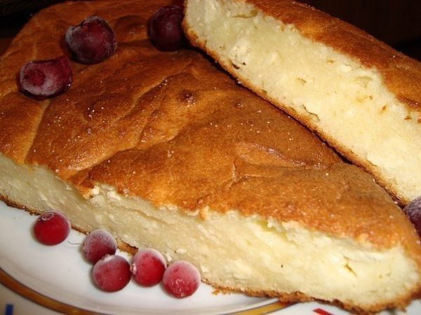 Творожная запеканка как в детском саду! 500 г. творога; 100 г. сахара; 100 г. манки; 50 г. молока; ...