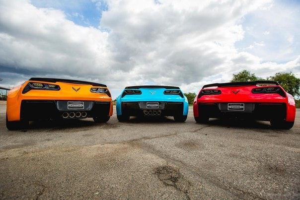 Widebody C7 Chevrolet Corvette Trio Looks Poisonously Sexy. - 5