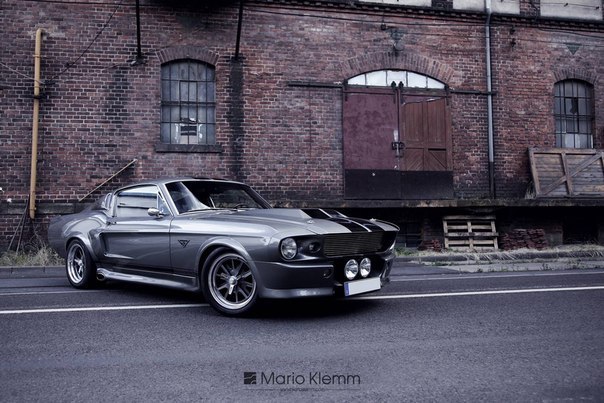 Ford Mustang GT500E. - 2