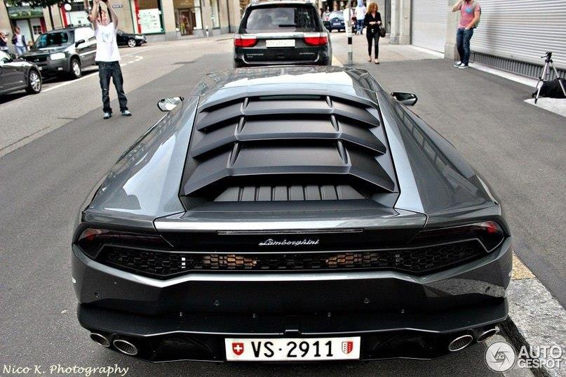 Lamborghini Huracan.  -  V10 (5204 )  - 610 .. @ 8.000 rpm . ... - 5