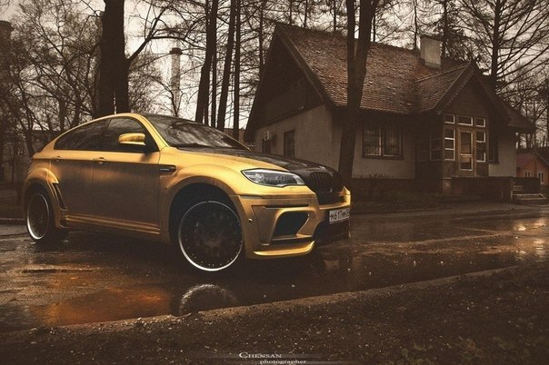 Yellow Scandal BMW X6M Hamann Tycoon Evo M