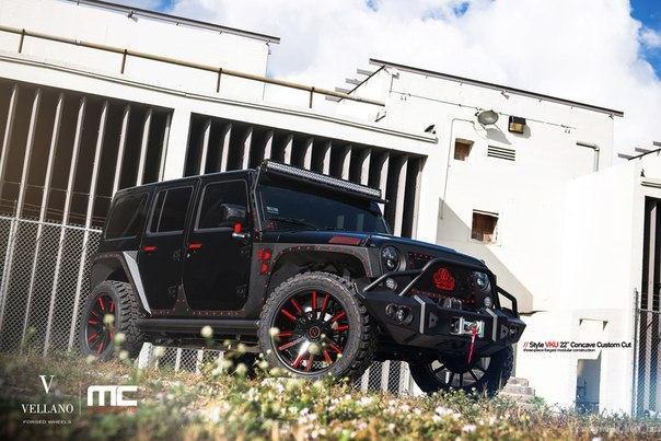 Jeep Wrangler On Vellano VKU Wheels - 3