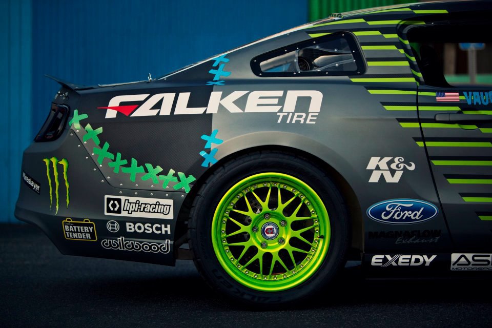 Vaughn Gittin Jr. Monster Energy Falken Tire Mustang - 4