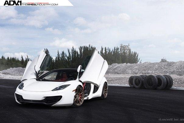 McLaren MP4-12C on ADV.1 Wheels.