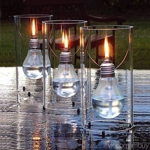 DIY Oyule Lamp Oil lamps, Cool lamps, Light bulb