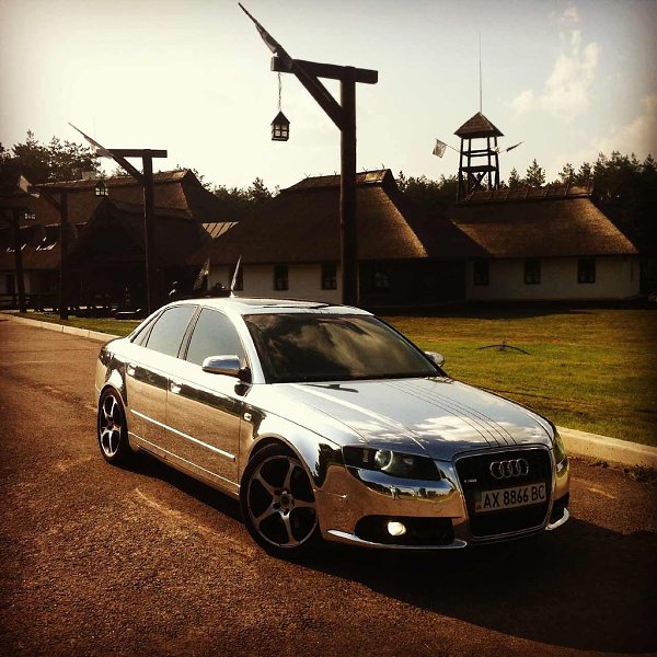 Audi A4 b7 2.0TFSI chrome - Kharkov