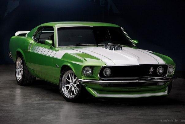 Custom Ford Mustang, 1969.