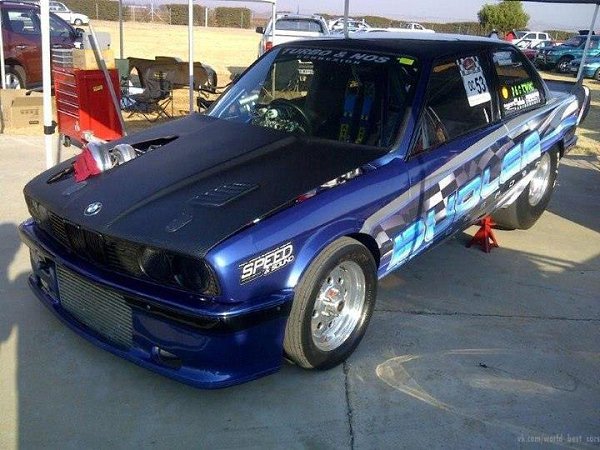 Самый быстрый BMW E30 в мире! 1300л.с. 7.35сек - 306км\ч S38 engine