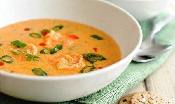 Суп "Сырный с креветками" Очень вкусный и очень простой суп! При этом он не только просто ...