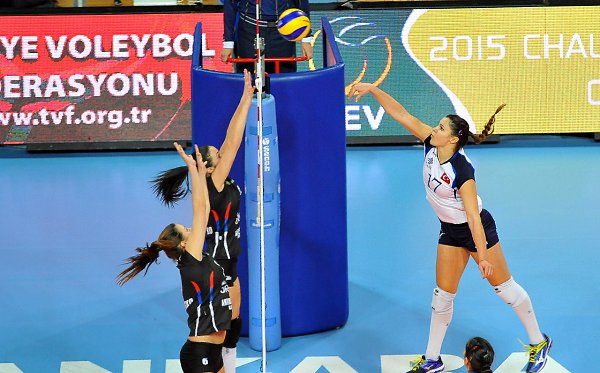 2015 CEV Volleyball Challenge Cup - Women Ilbank ANKARA vs ZOK Bimal-Jedinstvo BRCKO - 9