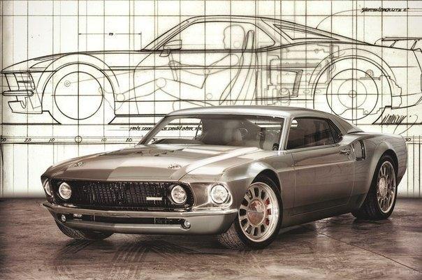  1969 Ford Mustang Mach 40  Eckert Rod Shop.  '69 Mach 1  06 Ford ...