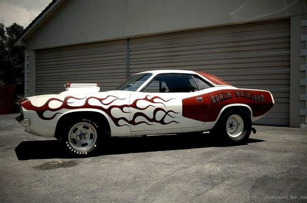 1970 Plymouth Pro Stock HEMI Cuda vintage Drag Racer - 5