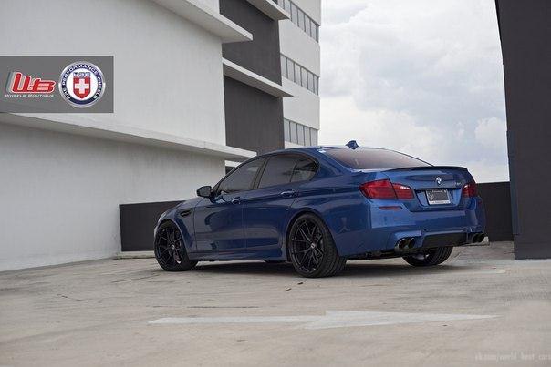 BMW M5 (F10) on HRE P101 Wheels. - 6