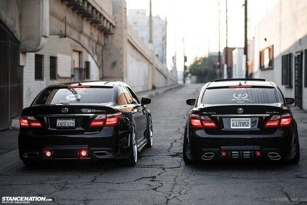 Double Lexus LS460 - 6