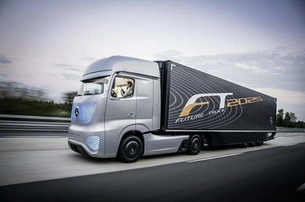   Mercedes-Benz Future Truck 2025.    Mercedes,    ... - 3