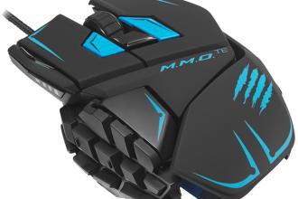 Игровая мышь Mad Catz M.M.O. TE.Cенсор Laser Doppler с разрешением 8200 dpi (успевает просчитывать ...