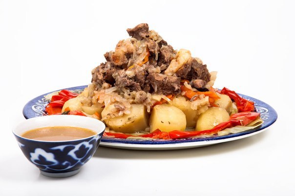 Басма - узбекская фантастика. Нам потребуется Мясо любое (говядина, баранина, свинина) 1 кг Лук ...