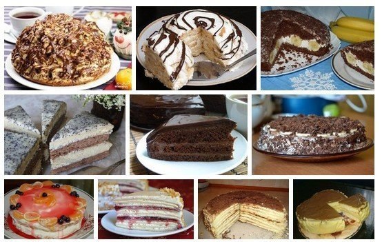 10 вкуснейших домашних тортиков.1. Торт