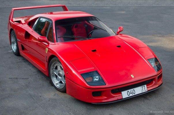  Ferrari F40, 198792.  Pininfarina.  -  V8 (2936 )  - ...
