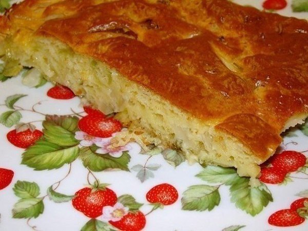 Ленивый пирог с капустой, быстрее не бывает.Ингредиенты:- 500 г капусты- укроп- перец- 125 г ...