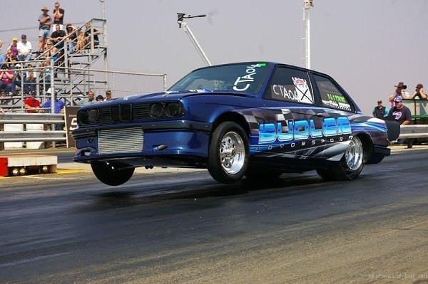 Самый быстрый BMW E30 в мире! 1300л.с. 7.35сек - 306км\ч S38 engine - 2