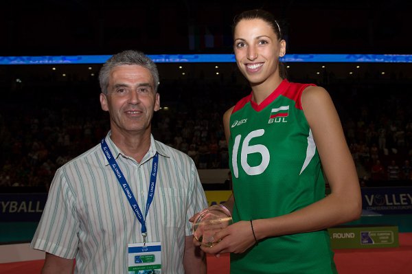 2012 CEV Volleyball European League - Women.AWARDING CEREMONY - 5
