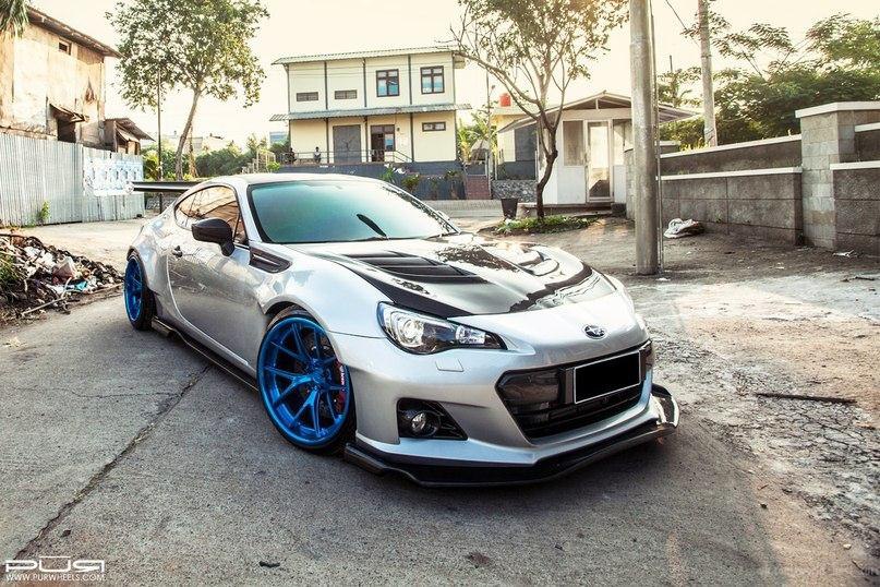 Rocket bunny Subaru BRZ on PUR Wheels. - 4